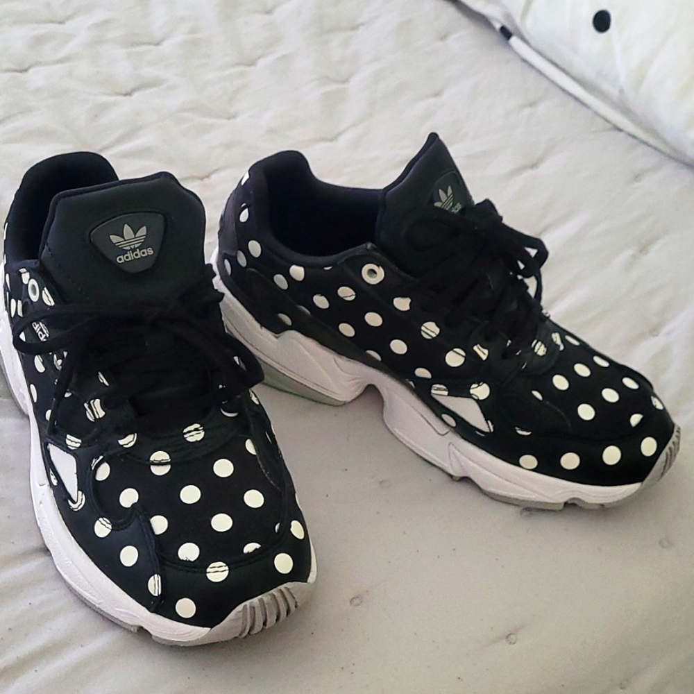 Like New Adidas Polka Dot Trainers